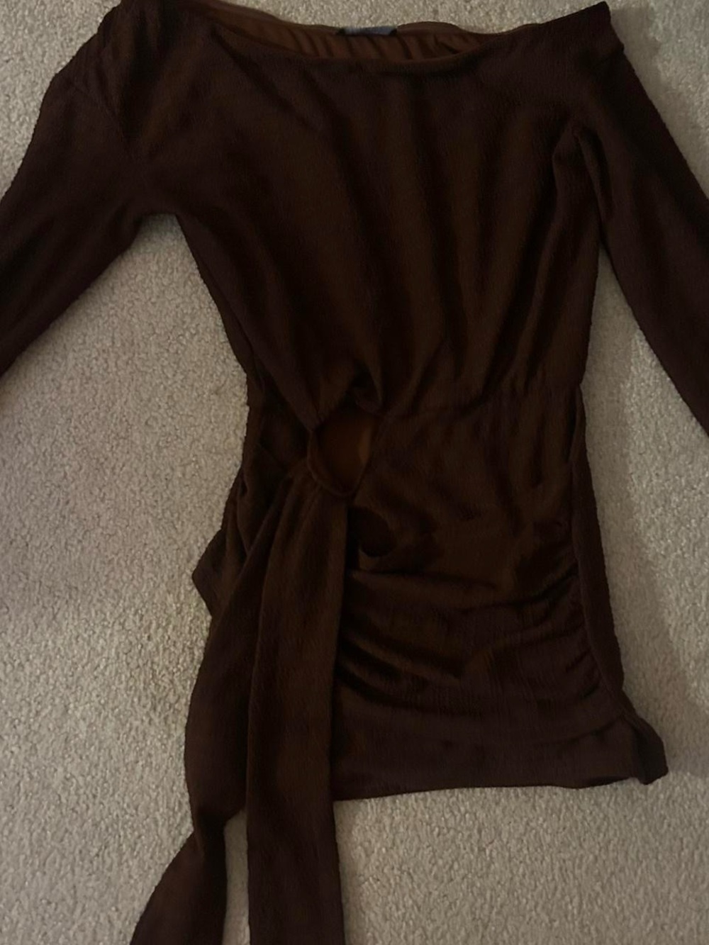 Outcast Clothing Brown Dress